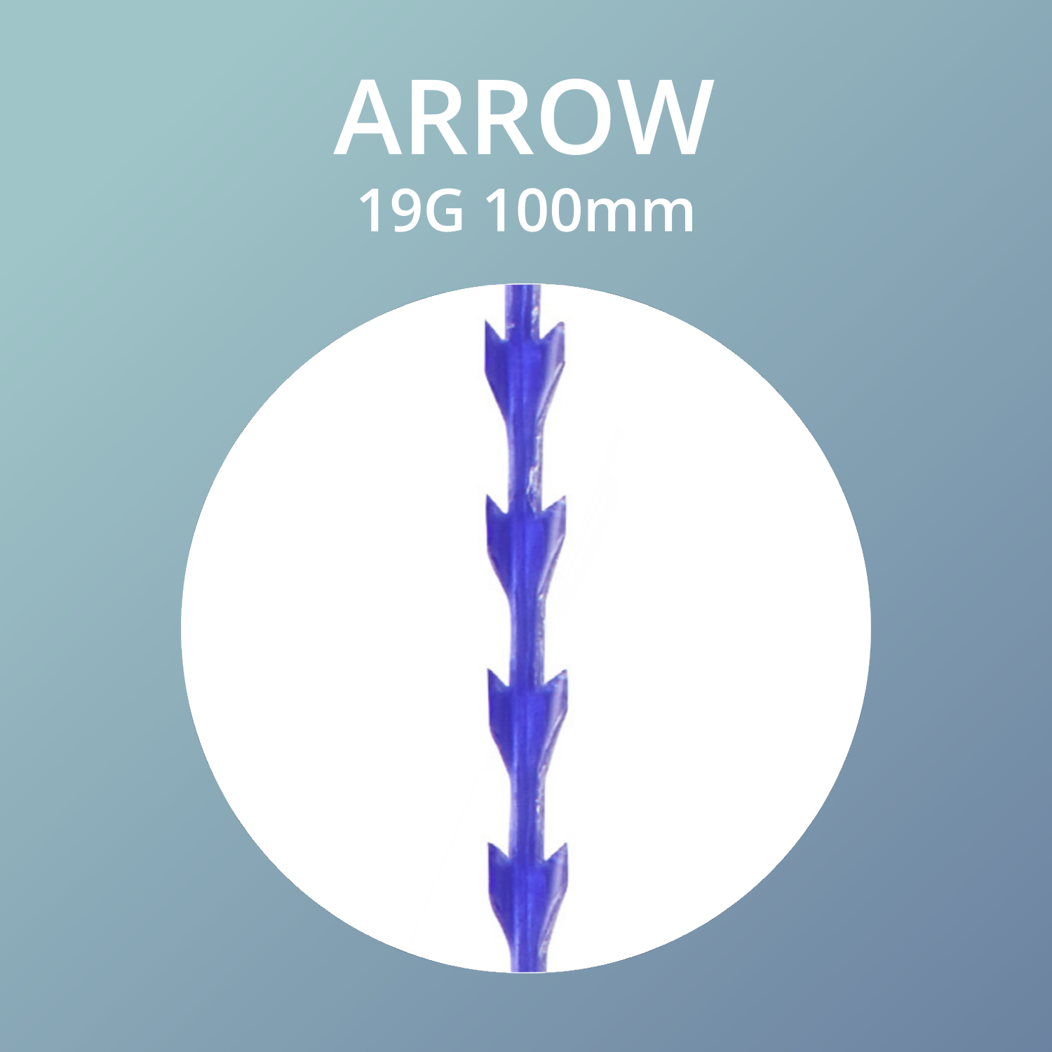 LINE DERM FIO PDO COG ARROW 19G 100MM L