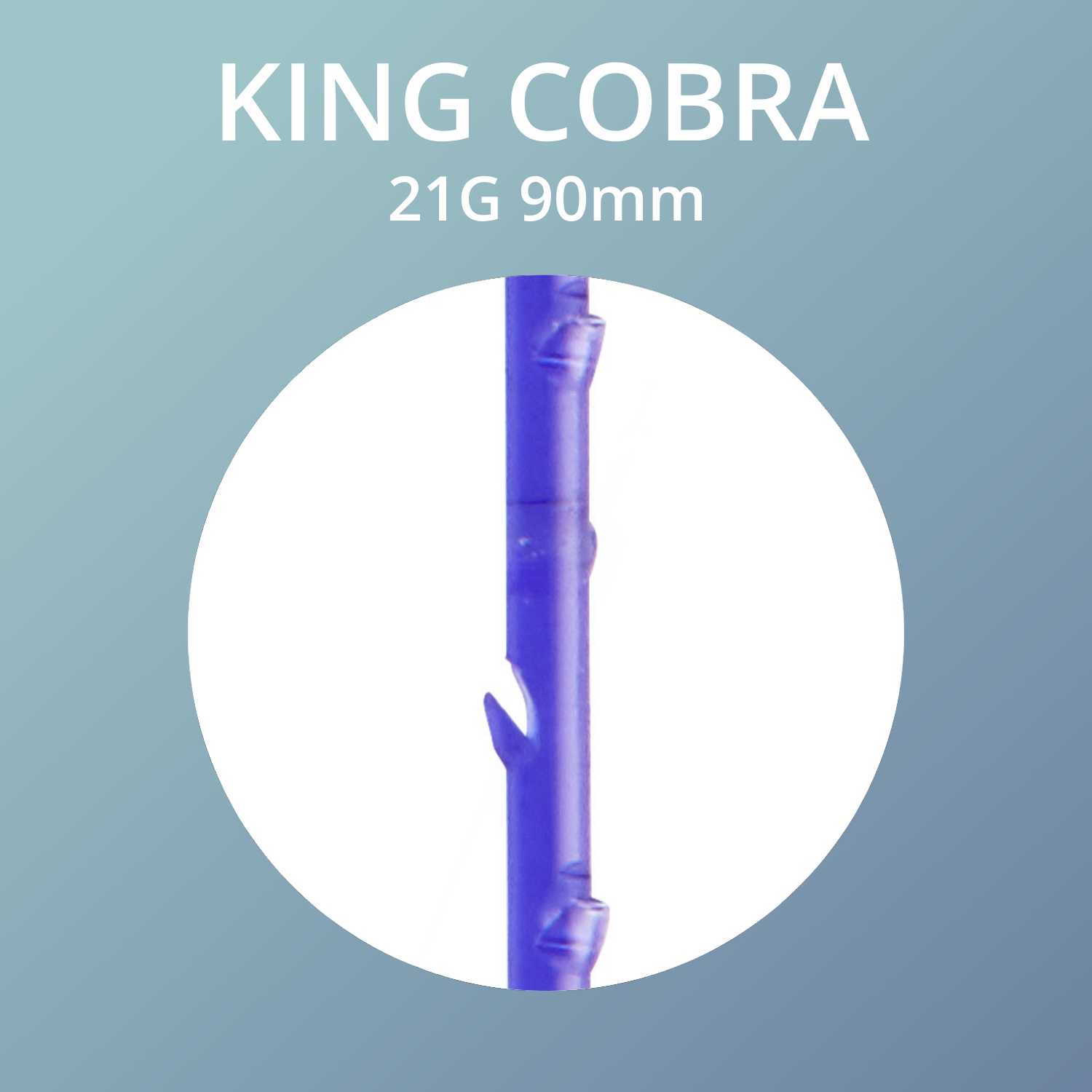 LINE DERM FIO PDO COG KING COBRA 21G 90MM W