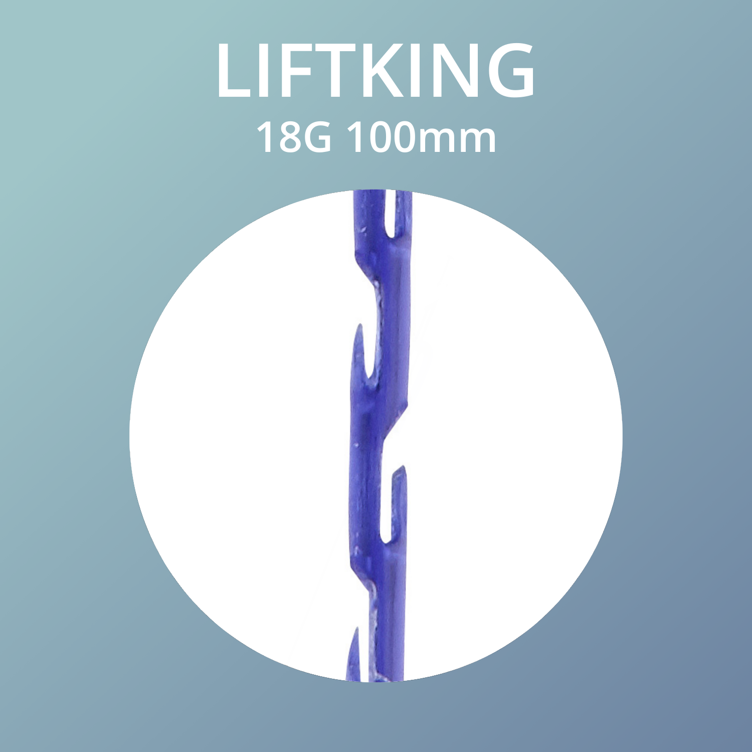 LINE DERM FIO PDO COG LIFTKING 18G 100MM W