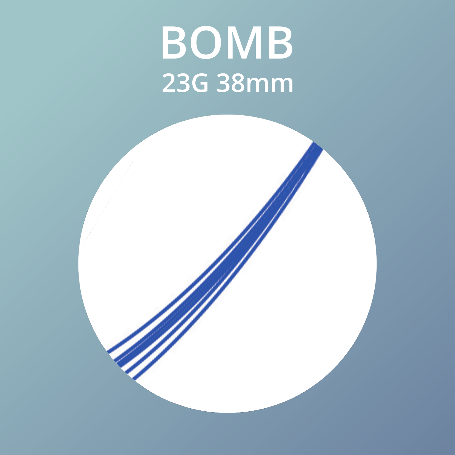 LINE DERM FIO PDO MONO BOMB 23G 38MM L